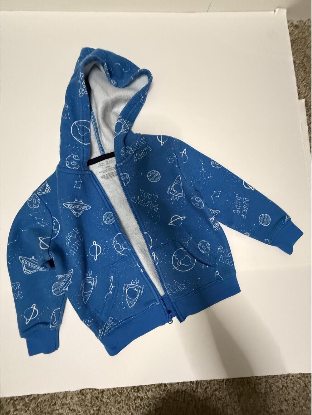 Toddler Okie Dokie zip jacket